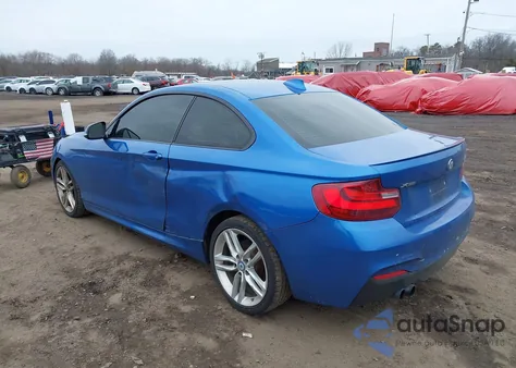 2017 BMW 230I xDrive z USA, uszkodzony, nr VIN WBA2H9C35HV642236